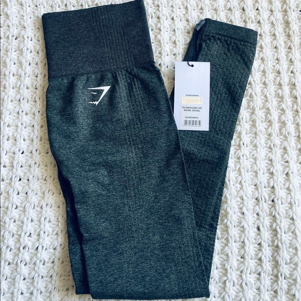 Gymshark Vital Seamless Leggings - Olive